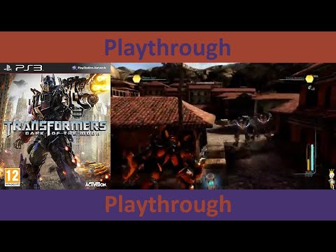 Transformers Dark of the Moon PS3 Full Playthrough