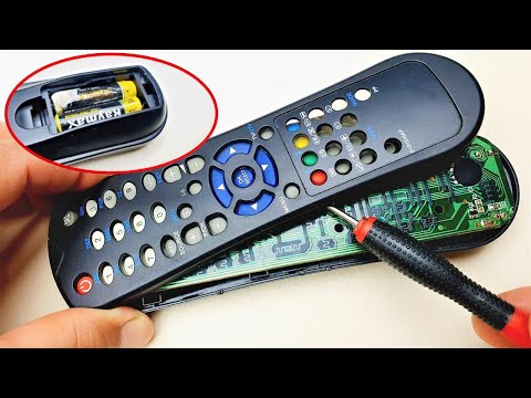 Was tun, wenn eine Batterie ausgelaufen ist? Die Fernbedienung intensiv reinigen - so geht`s!