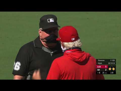 Ejection 75 - Bill Miller Ejects Anaheim 3B Coach Brian Butterfield After Replay Review Reversal