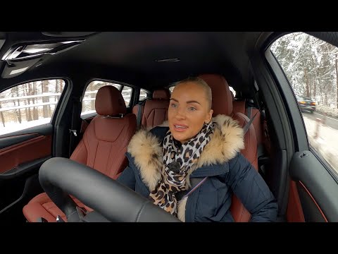 Maija Rozīte Tavs Auto TV testa pilotes lomā izmēģina jauno BMW X4