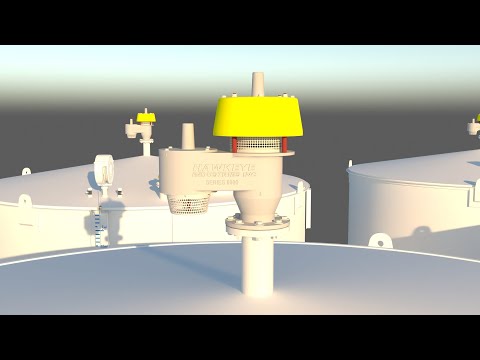 Hawkeye Industries Inc. - Series 6000 Pressure and Vacuum Relief Vent (PVRV)