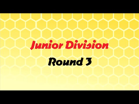 Spelling Bee: Junior Division - Round 3