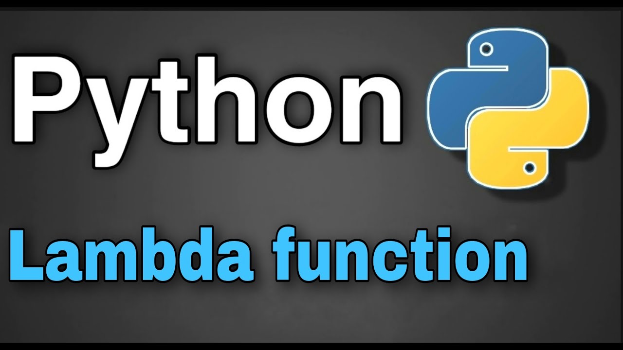 Python Tutorial 34 - Lambda function