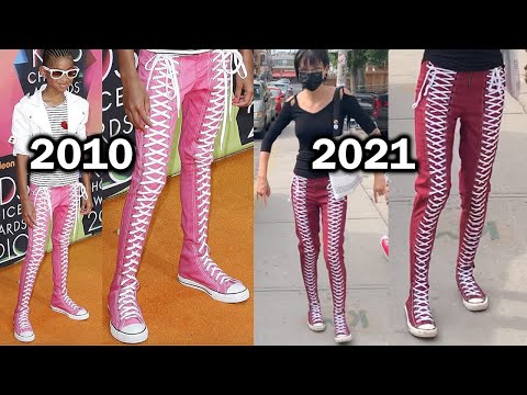YouTuber Goes On The Impossible Quest To Recreate Willow Smith's Converse Sneaker Pants