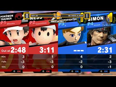 Philly Boss Rush | Enzo & Jrx vs GwJ & Moosh_Da_Moosh - Winners Semi Finals - Super Smash Bros. Ulti
