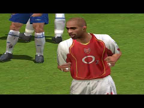 Playing FIFA 2005 Online in 2023 - Chelsea VS Arsenal (1-6)