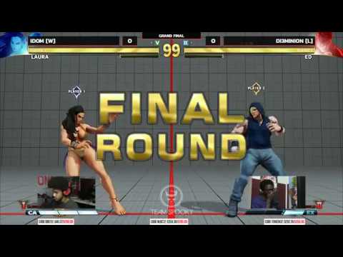NLBC 112 - SFVAE Dreamhack Qualifier - Grand Final - Idom (Laura) vs Dieminion (Ed) [1080p/60fps]