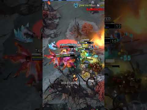 5-Man stun by Centaur Neutral Creep Helps PA get a RAMPAGE | Dota 2 Rampage