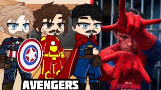 Avengers React To Spider-Man Brand New Day ||• Peter Parker •|| Spider-Man Reaction