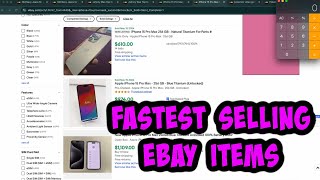 How to find the FASTEST SELLING items on Ebay (2024)