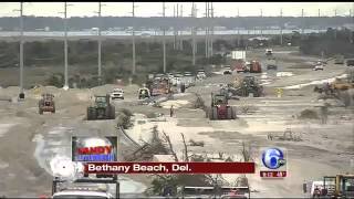 Hurricane Sandy clean up, Delaware