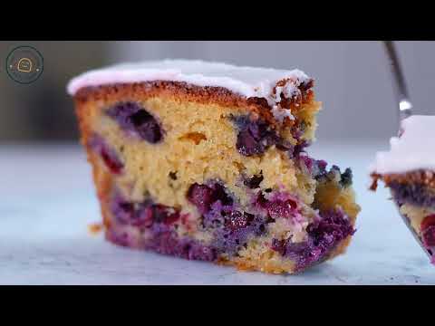 Blueberry, Almond and Lemon Cake | A Slice of This Berry-dotted Cake Will Brighten Your Day