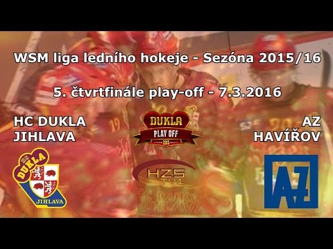 5. ČF (7.3.2016) HC Dukla Jihlava - AZ Havířov