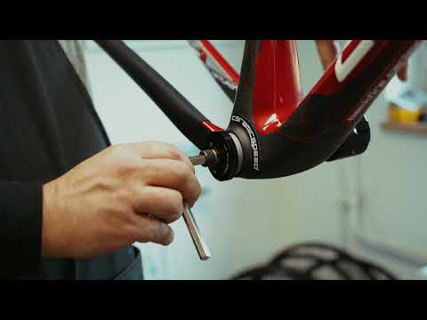 Lagerservice am Mountainbike. Team Centurion-Vaude Mechaniker Roli zeigt Euch wie es geht!