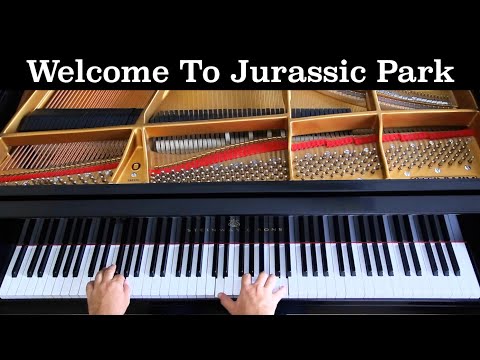 Welcome To Jurassic Park by John Williams - Piano Arrangement by David Hicken