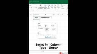 Auto Fill Serial Numbers in Excel Quickly | Microsoft Excel ⏩