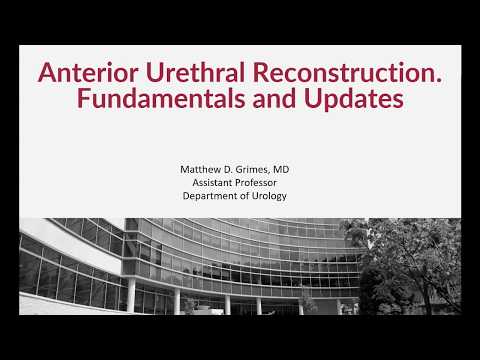 UW Urology Grand Rounds: "Anterior Urethral Reconstruction. Fundamentals and Updates" – 2/11/2026