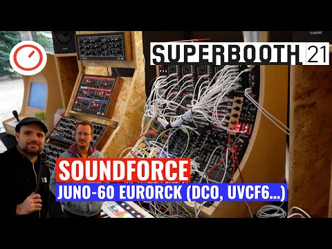 Superbooth 2021: Soundforce DCO & uVCF 6 (Juno-60 in Eurorack) & Jupiter-8 MIDI Controller Update