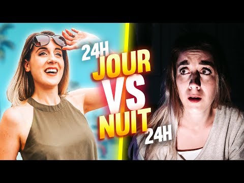 VIVRE LE JOUR VS VIVRE LA NUIT - 24H CHALLENGE | DENYZEE