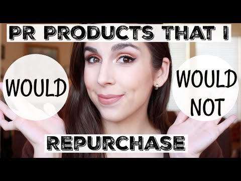 PR Products that I Would & Would NOT Buy | Collab w/ Samantha March | Katie Marie