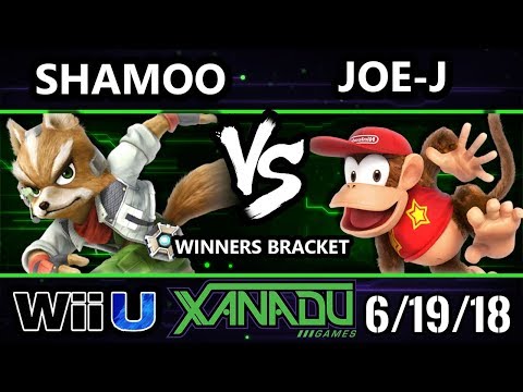 S@X 255 Smash 4 - Shamoo (Fox) Vs. Joe-J (Diddy Kong) - Wii U Winners Bracket