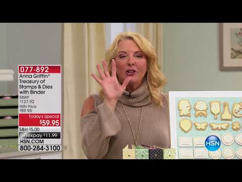 HSN | Anna Griffin Elegant Paper Crafting Anniversary 01.10.2018 - 12 AM
