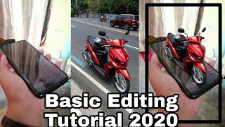 How to edit | Basic Tutorial 2020 |Photo Manipulation