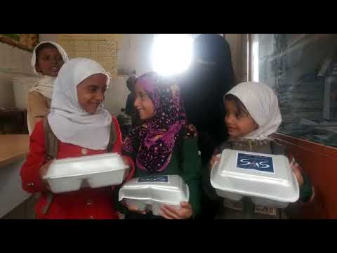 Feeding 1000 Poor Rural School Girls in Yemen