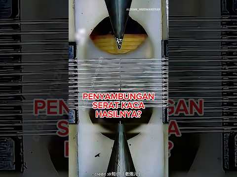 bukan kabel biasa, tapi penyambungan kabel kaca