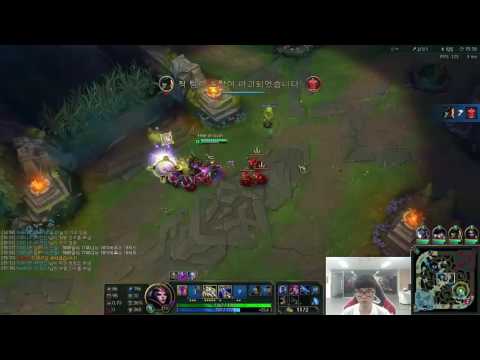 SKT T1 Faker Stream Best Play   LeBlanc vs Zed   MID 3