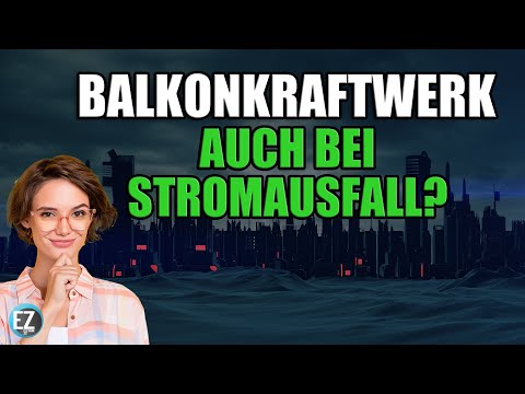 Balcony power plant during a power outage - Can a balcony power plant be used during a power outa...