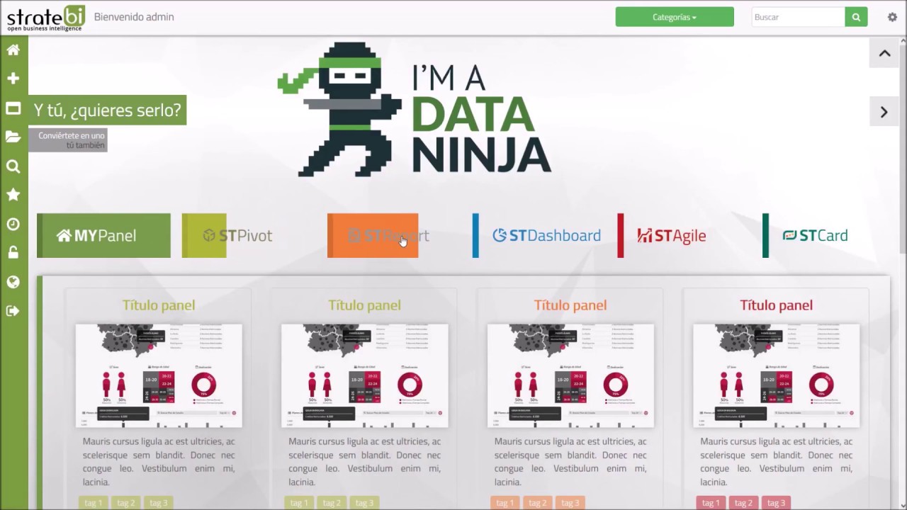 2. STDashboard  (Config, PDF Export, Layouts...)