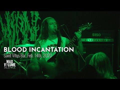 BLOOD INCANTATION live at Saint Vitus Bar (Feb. 14th, 2020)