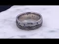 video - Starry Night Mountain Wedding Band