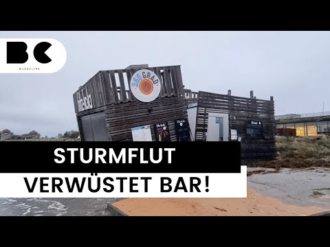 Fehmarn: Storm surge destroys popular bar