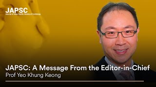 JAPSC: A Message From The Editor-in-Chief
