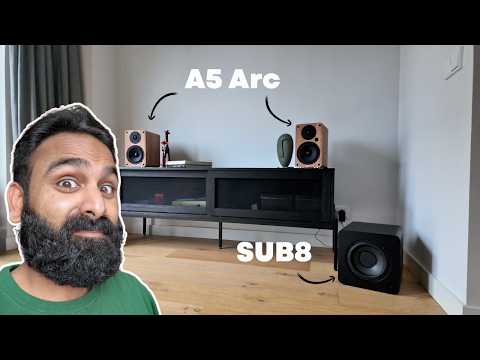 Better than soundbars! Vulkkano Arc 5, Sub8 subwoofer