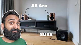 Better than soundbars! Vulkkano Arc 5, Sub8 subwoofer
