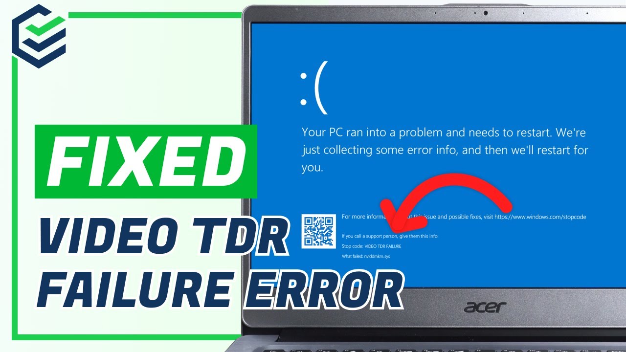 VIDEO_TDR_FAILURE