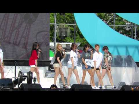 2015.08.09 속초 음악대향연 드라이리허설 카라(KARA) - 큐피트