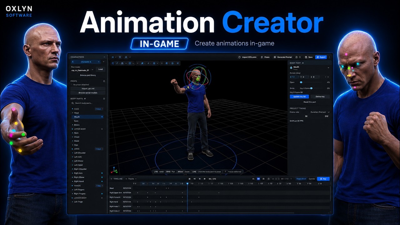 Oxlyn | Advanced Animation Creator