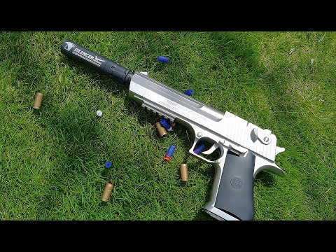 New Desert Eagle Shell Ejection Soft Bullet Toy Gun 2022