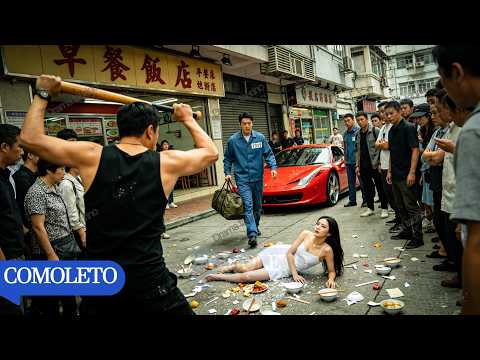 El Dios de la Guerra,al salir de prisión,vio a su hija siendo acosada.Y él solo derrotó a 50 matones