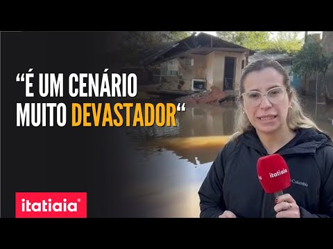 ILHA DA PINTADA À BEIRA DO GUAÍBA, O LOCAL MAIS AFETADO PELAS ENCHENTES NO RIO GRANDE DO SUL