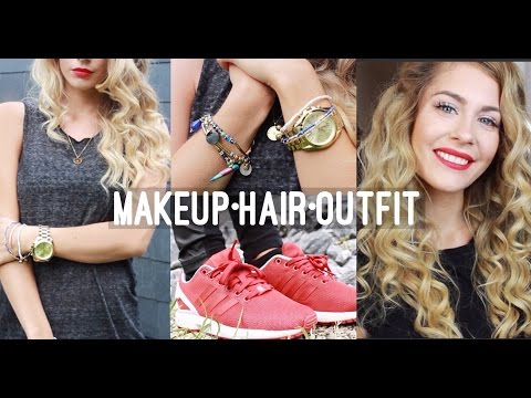 CASUAL GRWM - MAKEUP • HAIR • OUTFIT ♡ | BELLA