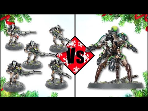 19th - 5x Deathmarks Vs Hexmark Destroyer - Necrons Countdown to Xmas - Warhammer 40k