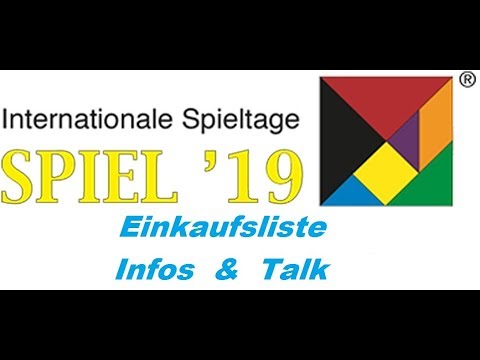 Essen Spiel 2019 - Einkaufs- Wunschliste + Infos & Talk