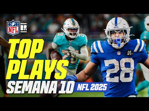 TOP 15 JOGADAS DA SEMANA 10 | NFL 2025