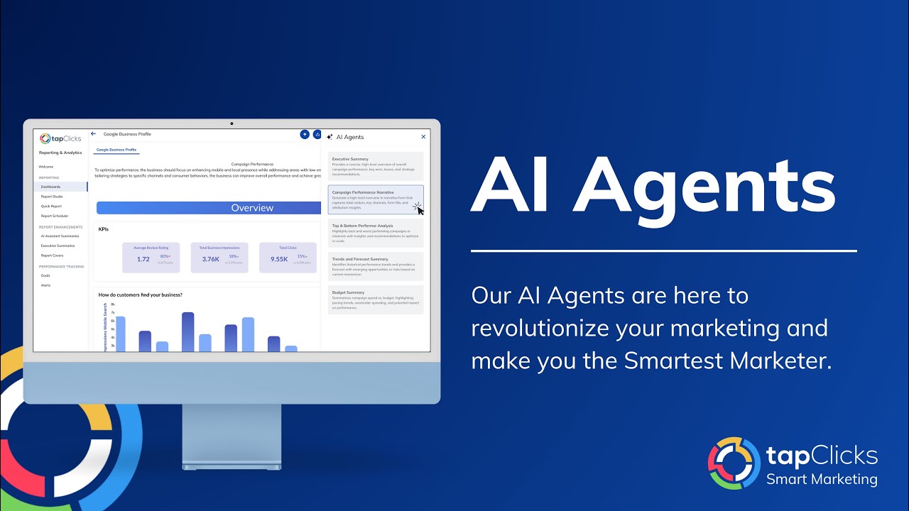 TapClicks AI Insights Agents overview video thumbnail