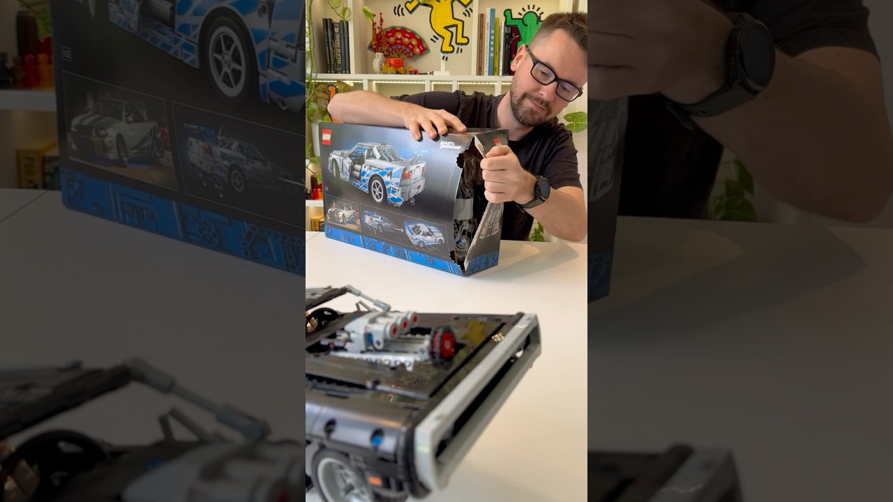 Nissan Skyline GTR, but it’s LEGO! #lego #reviews #rlfm #42210 #lego42210 #nissanskyline #skylinegtr
